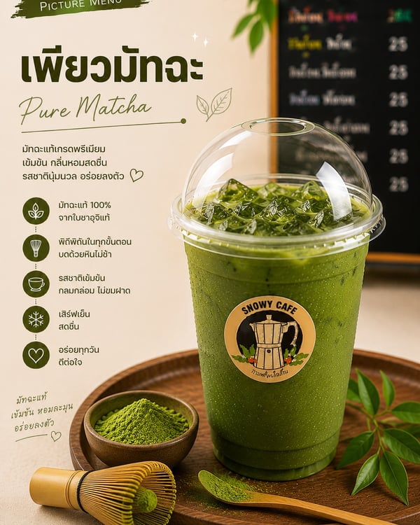 เพียวมัทฉะ (Pure Matcha)