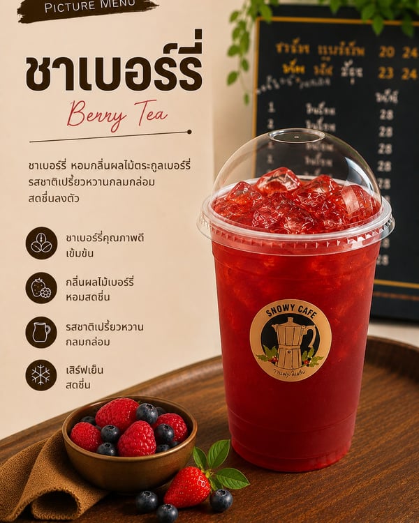 ชาเบอร์รี่ (Berry Tea)