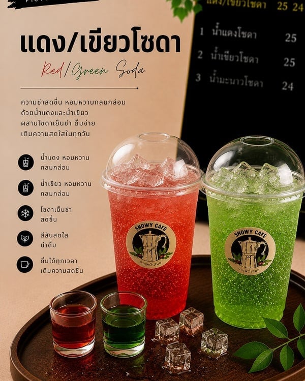 แดง/เขียวโซดา (Red/Green Soda)