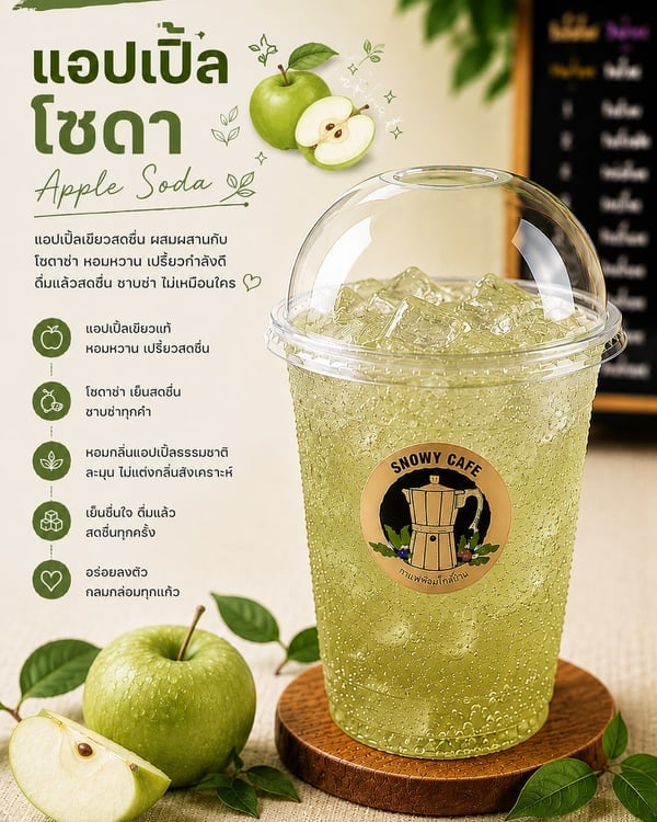 แอปเปิ้ลโซดา (Apple Soda)